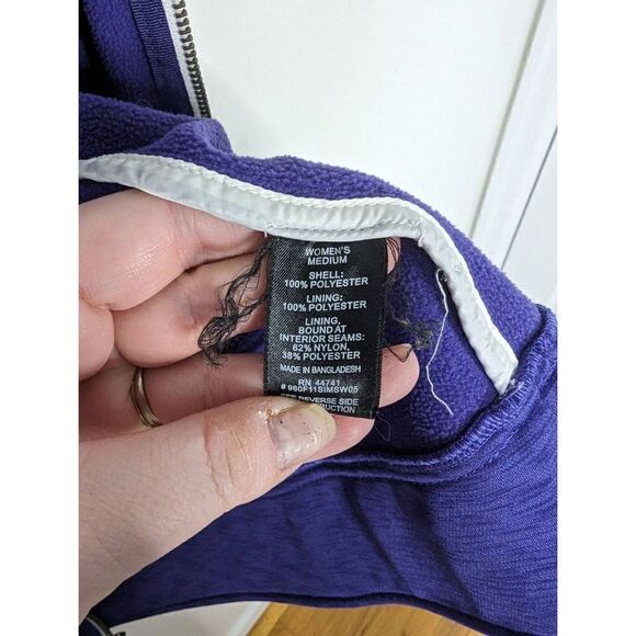 Sims Snowboarding Women's Purple Hooded Winter Sports Base Layer Vest - Size M - Picture 9 of 9